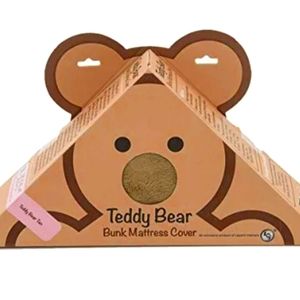 Teddy bear bunk mattress cover